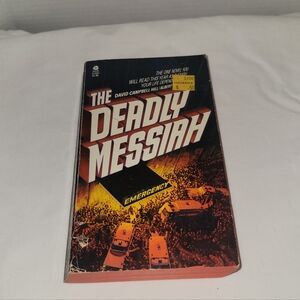 The Deadly Messiah by David & Albert Hill 1977 Avon 1st Printing Paperback
